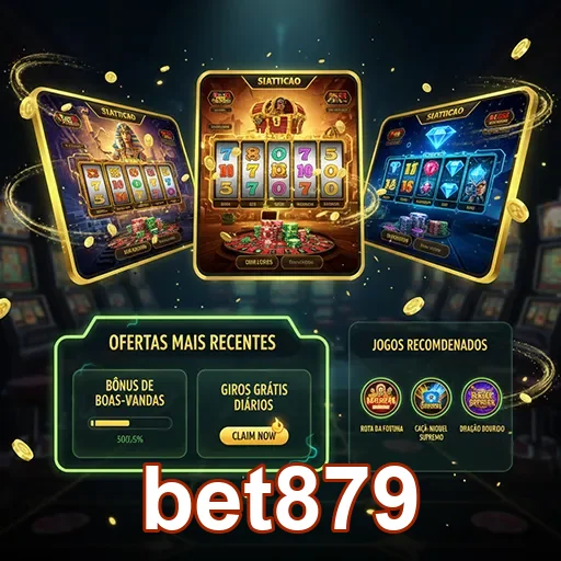 Imagem do aplicativo VIP do cassino Bet879 com design moderno e fácil navegação.